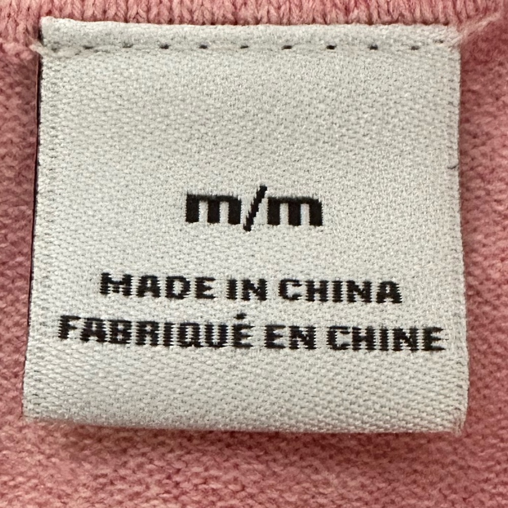 Kersh Size M Pink 3/4 Sleeve Cardigan Sweater M - Picture 7 of 8